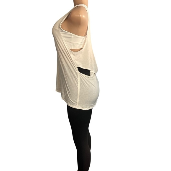 Lululemon Reenergized 2-in-1 Tank White / White - Picture 11 of 11
